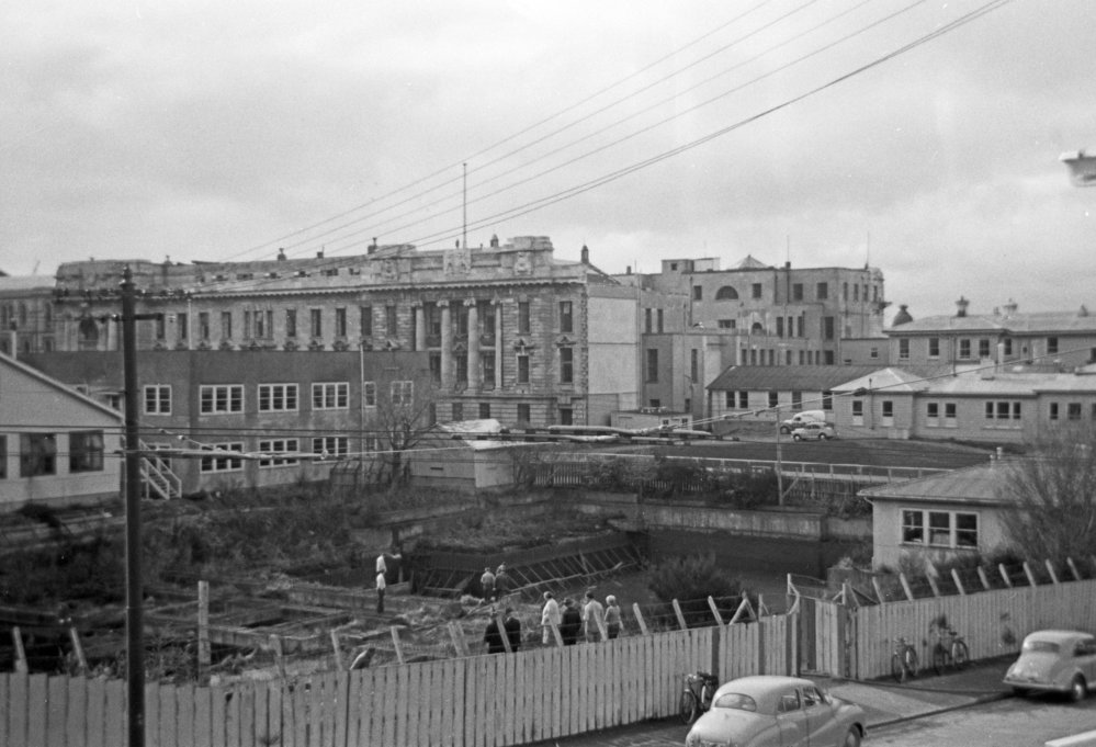 Foundations of Broadcasting House, Bowen Street