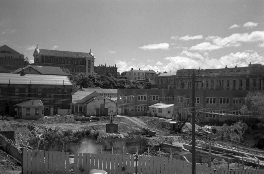 Construction site of the Bowen State Building