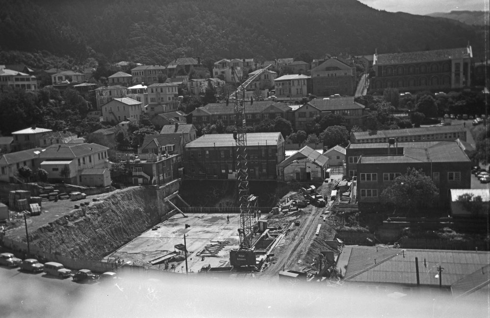 Construction site of the Bowen State Building