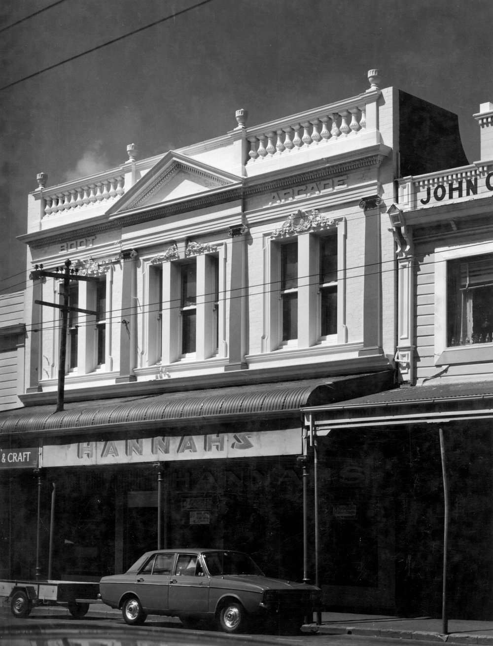 Hannahs Boot Arcade, 133-137 Riddiford Street, Newtown
