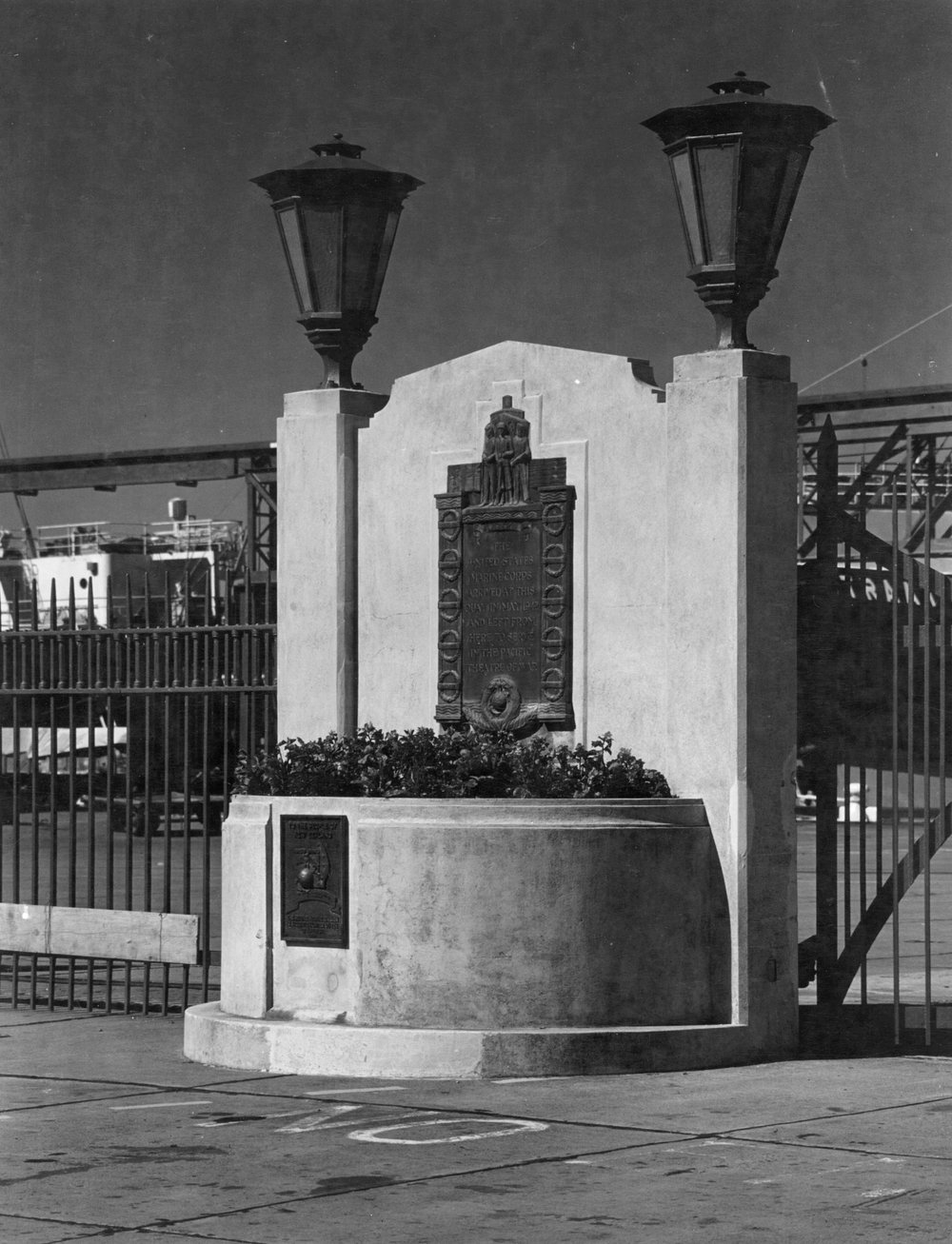 US Marines Memorial, Aotea Quay