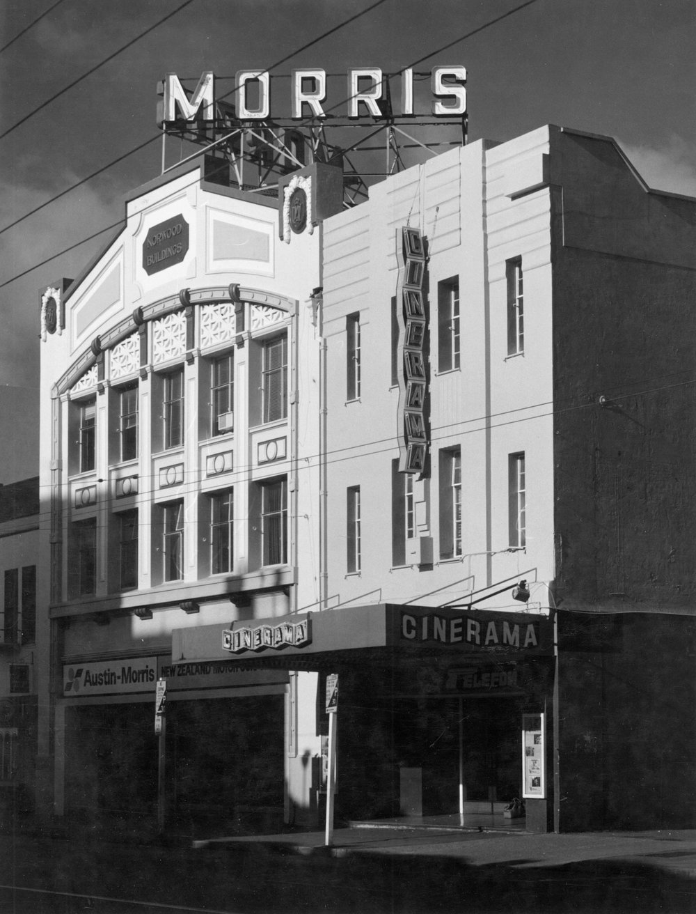 Norwood Buildings &amp; Cinerama Theatre, 59 - 61 Courtenay Place
