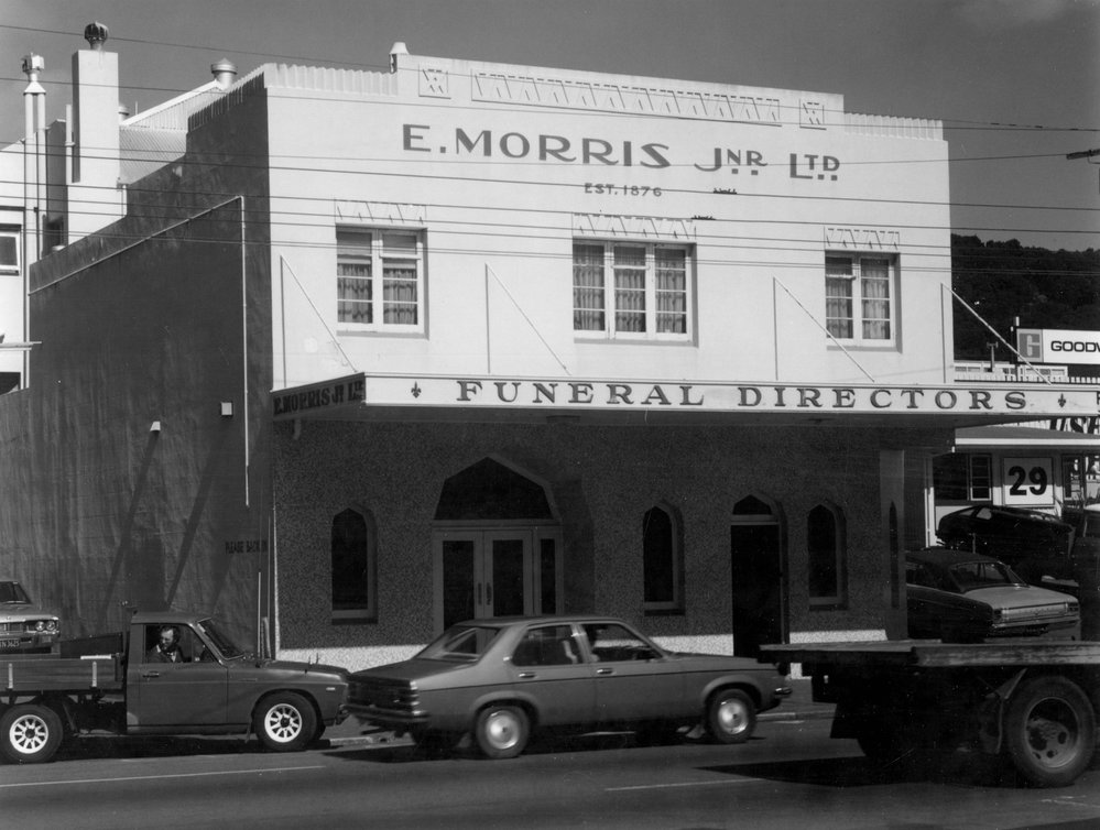 E. Morris Jnr, Funeral Directors, 25 Kent Terrace