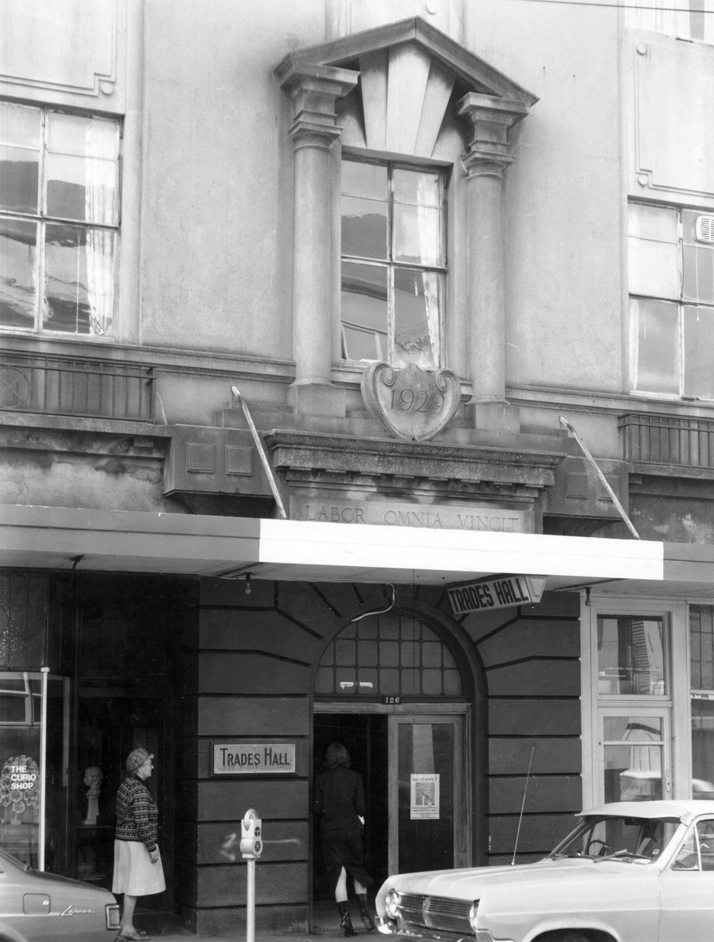 Trades Hall, 124 - 128 Vivian Street