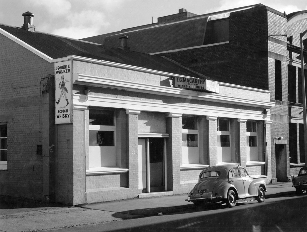 T.G. Macarthy, Wines and Spirits, 56 Tory Street