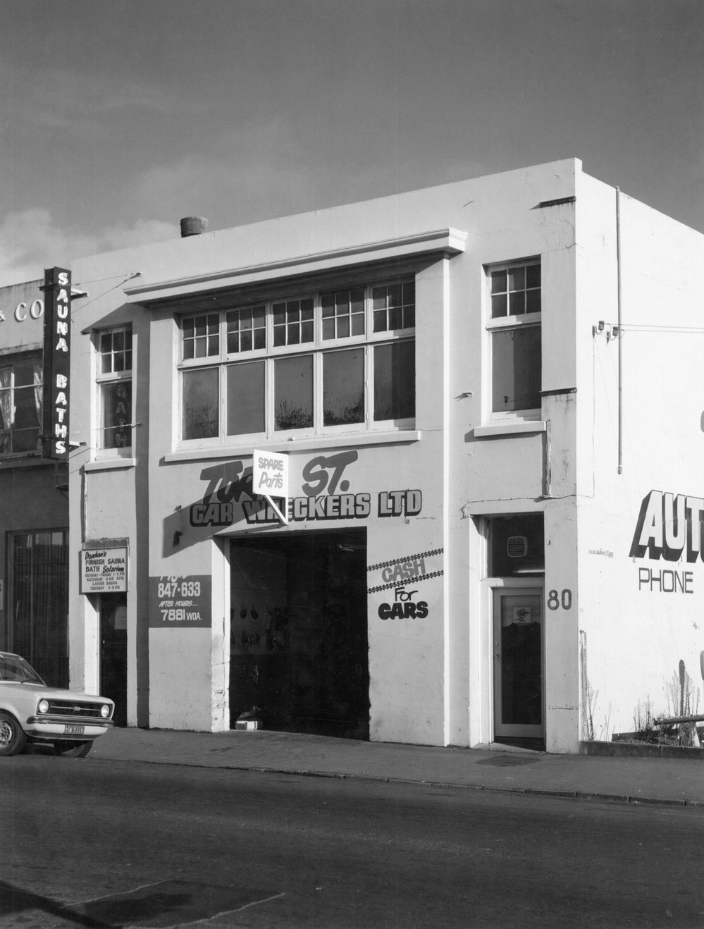 Car Wreckers Ltd, 80 Tory Street