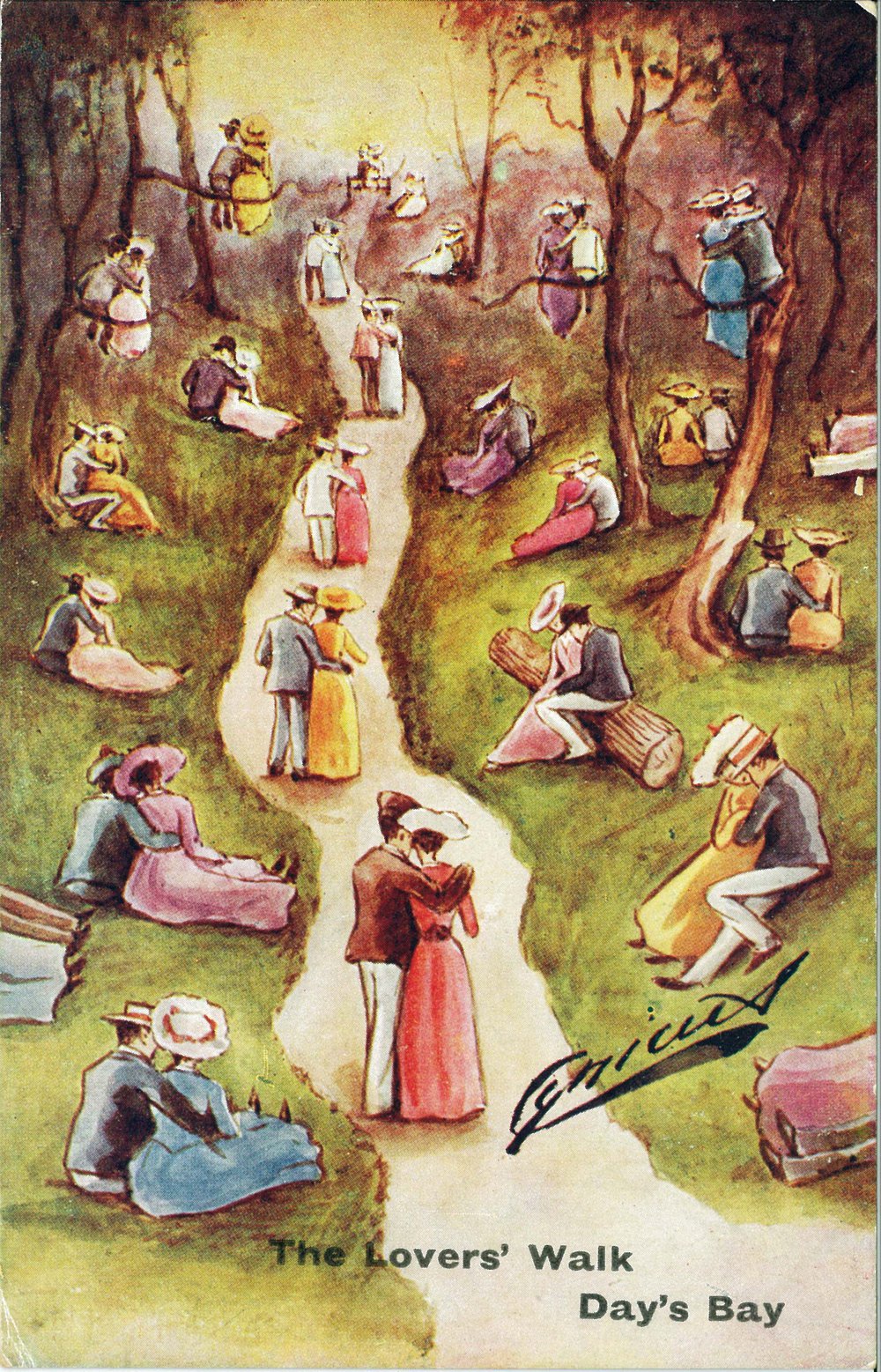 The Lovers' Walk, Days Bay