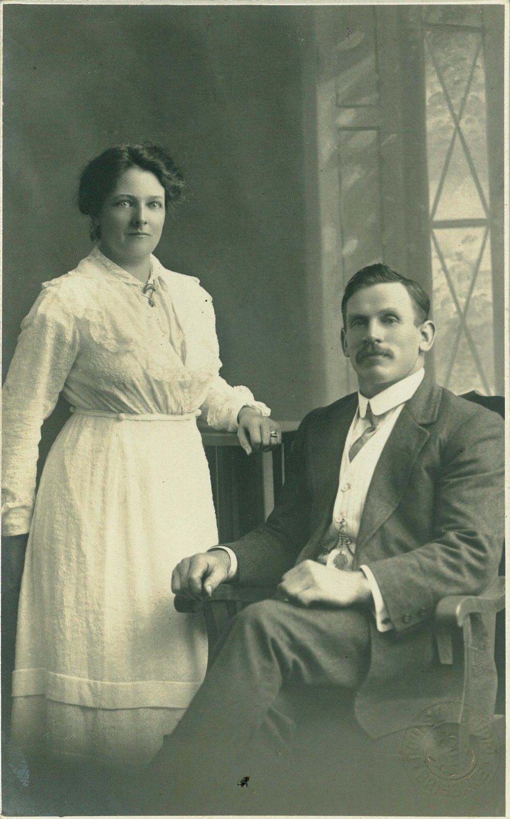 Portrait of a couple, "Amy &amp; Will"