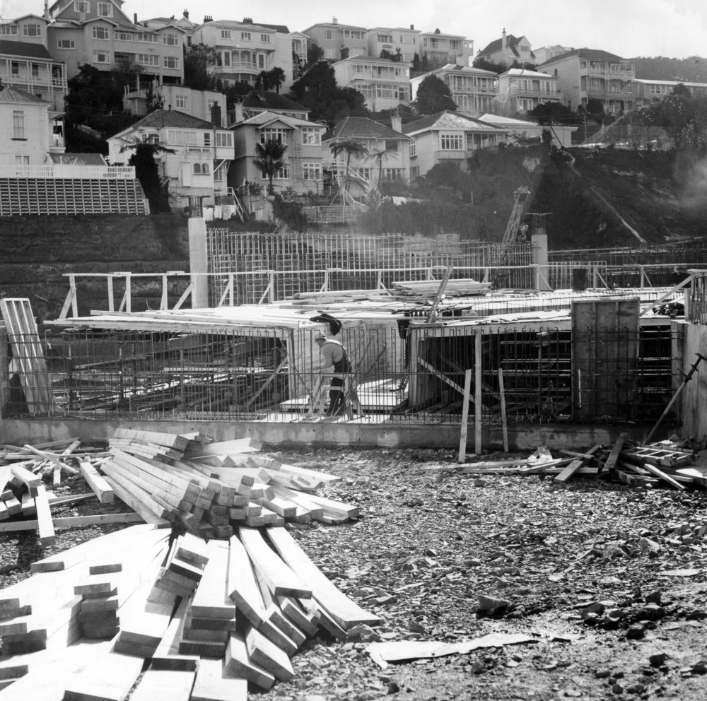 Motorway under construction