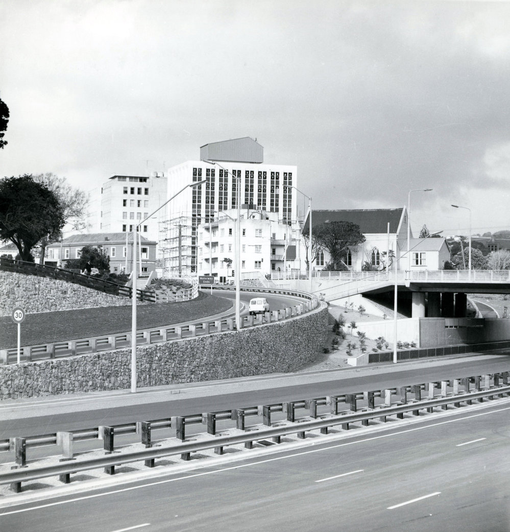 Murphy Street motorway off-ramp and overpass