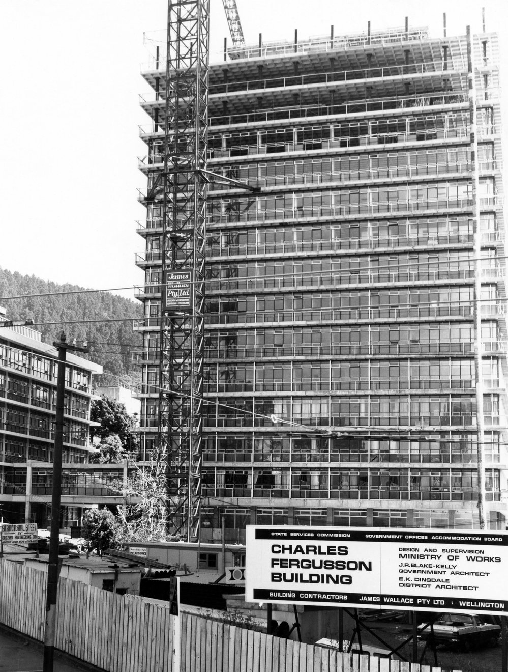 Charles Fergusson Building, Bowen Street 