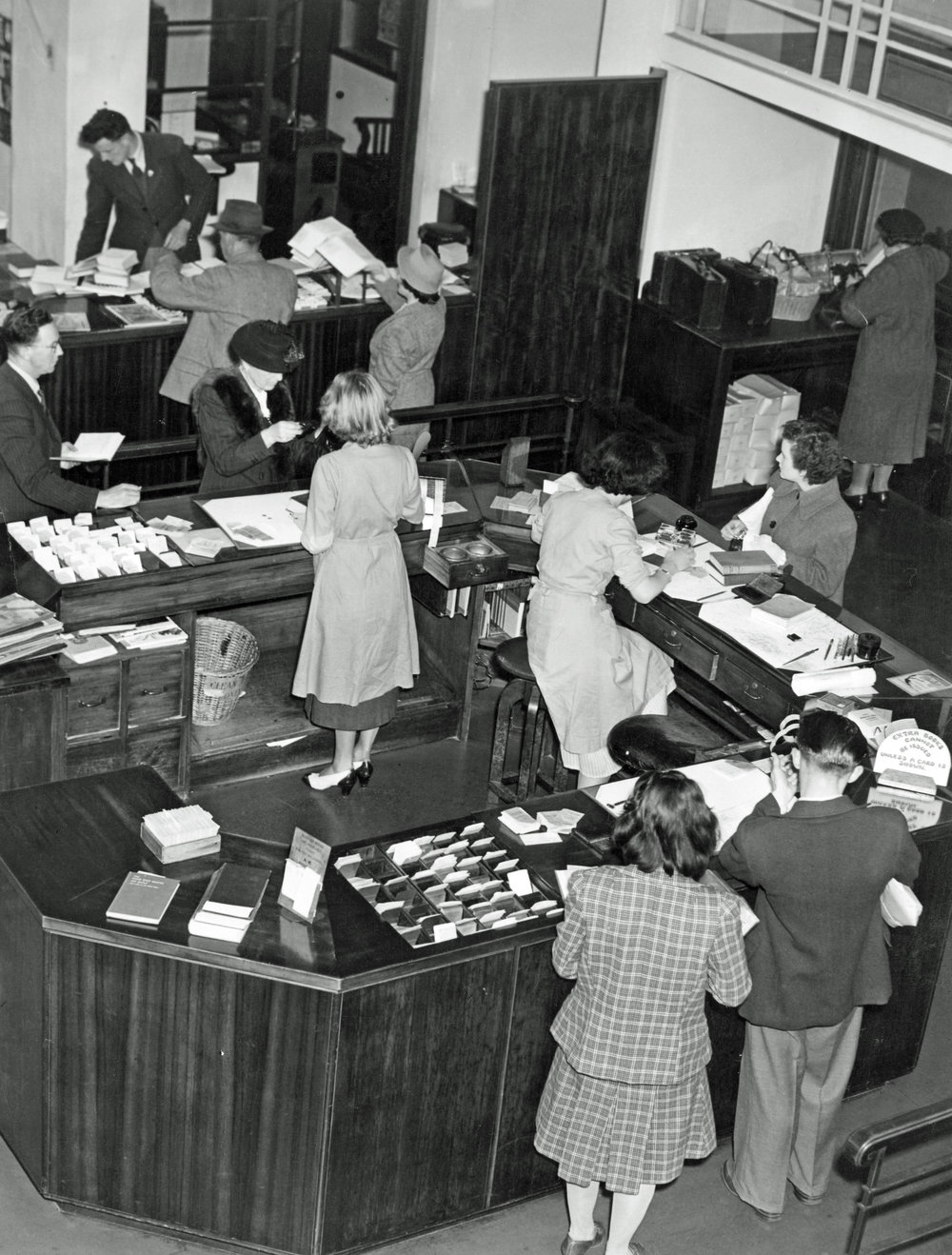 Issues Desk, Wellington Central Public Library