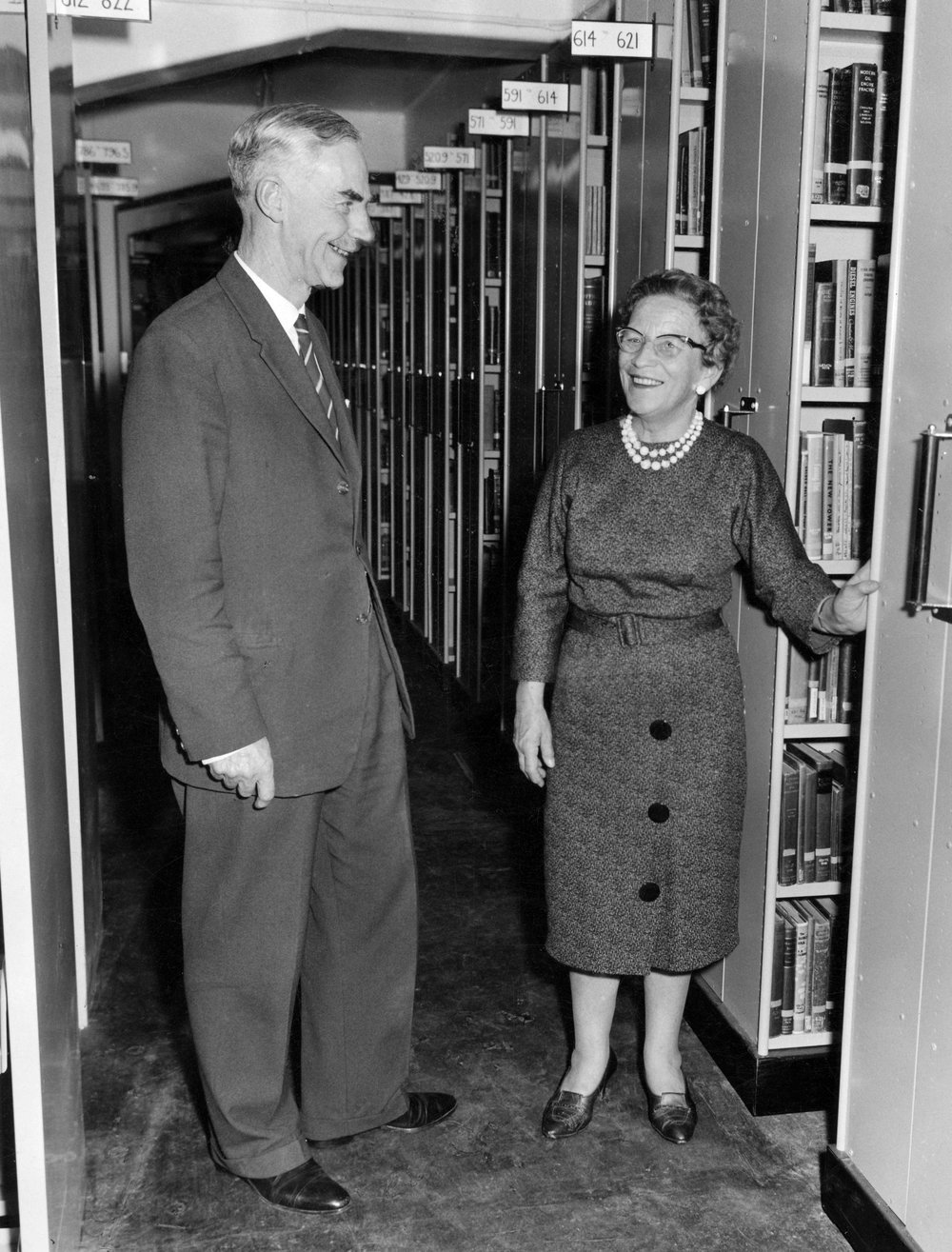 Library stack, Wellington Central Public Library