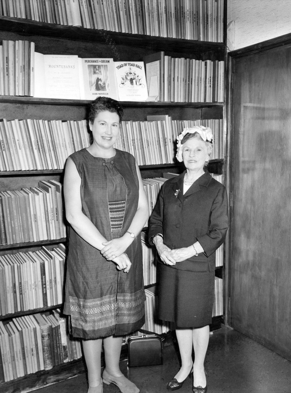 Library staff, Wellington Central Public Library
