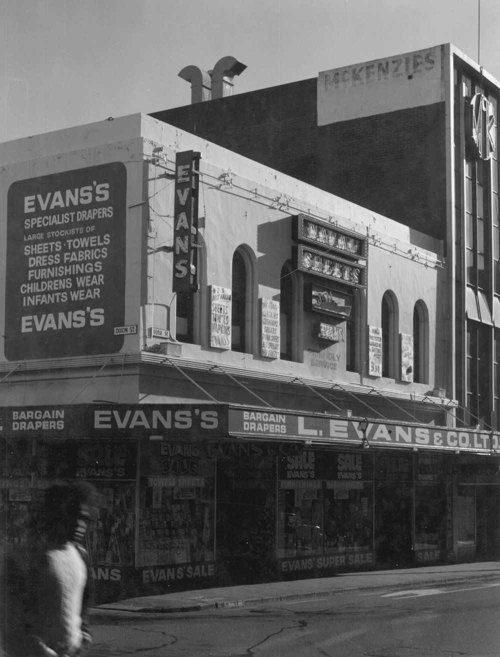 Evans's Drapery Store, 80 Cuba Street