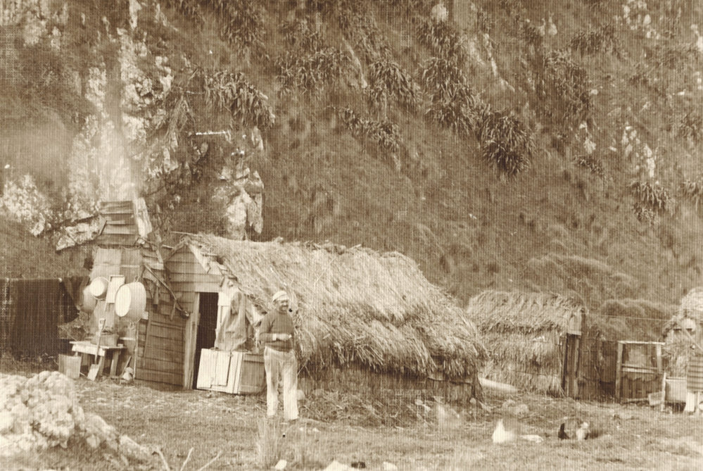 Fishermen's huts at the Wellington Heads