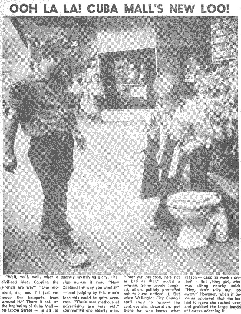 Ooh La La! Cuba Mall's New Loo! 