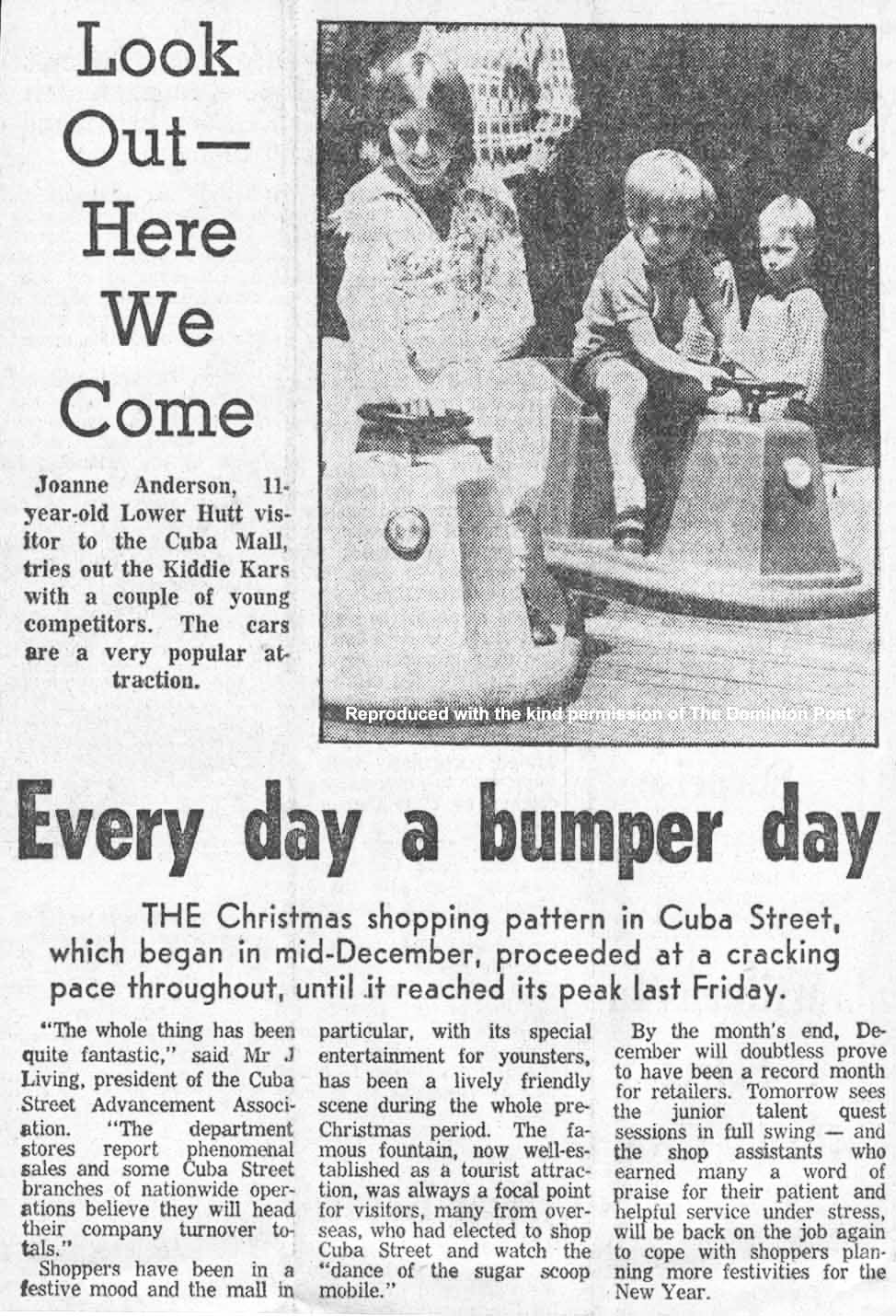 Every day a bumper day