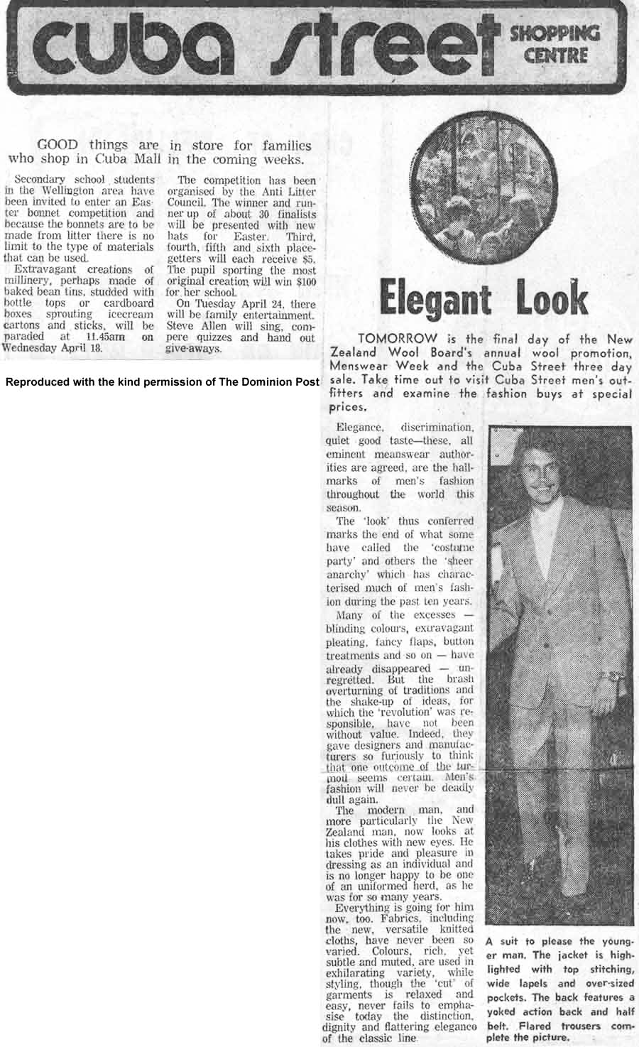 Cuba Street Shopping Centre : Elegant Look