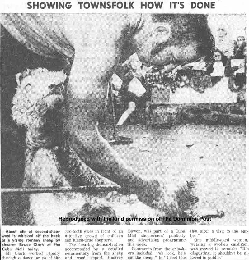 Showing townsfolk how it's done