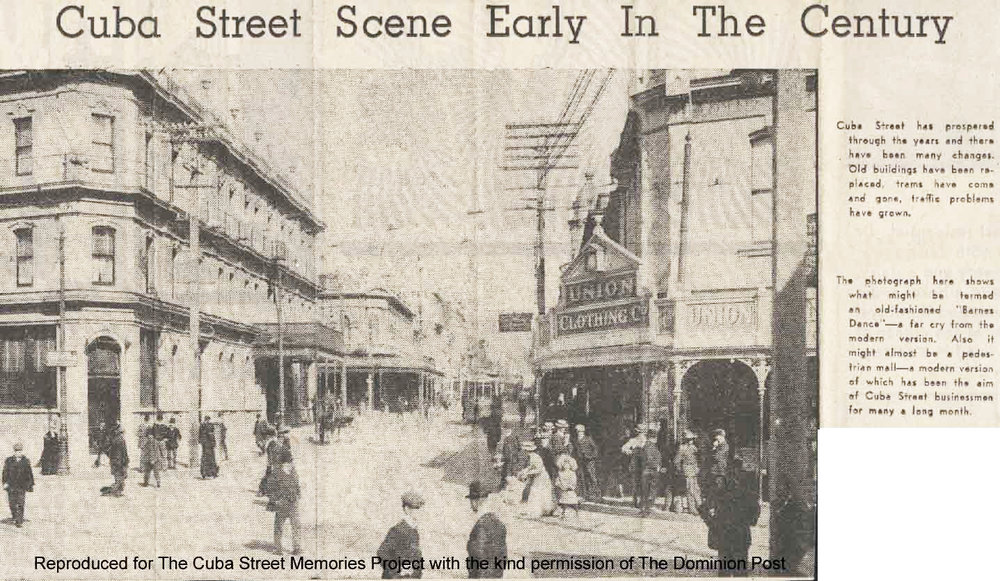 Cuba Street Scene Early in the Century