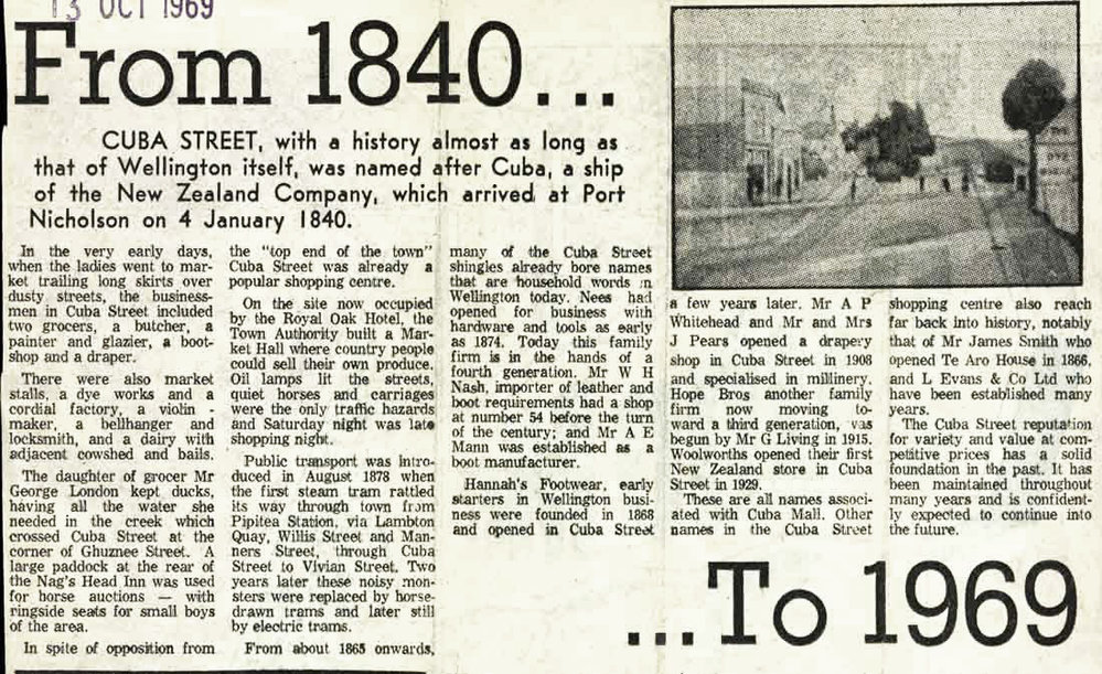 From 1840...to 1969