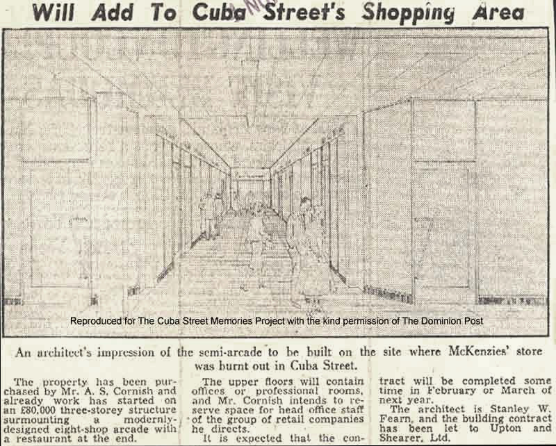 Will add to Cuba Street's Shopping Area