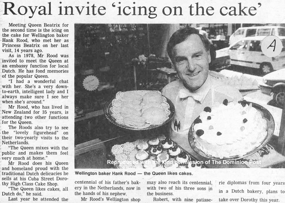 Royal invite 'icing on the cake'