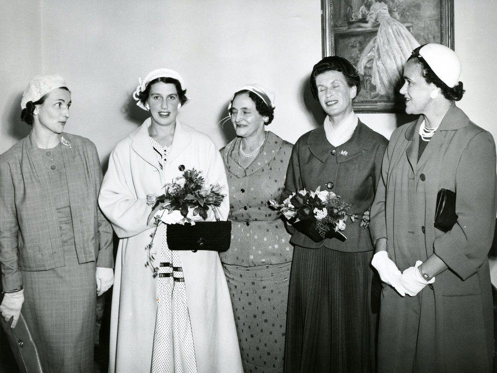 Louise Hillary and Joyce Fuchs 