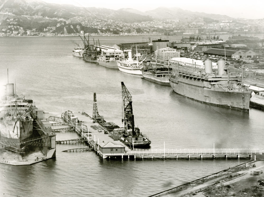 Aotea Quay and Dry Dock