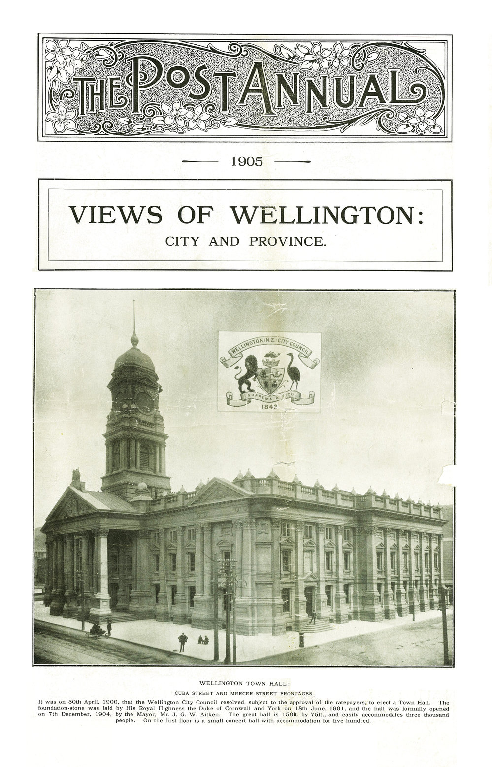 The Post Annual, 1905