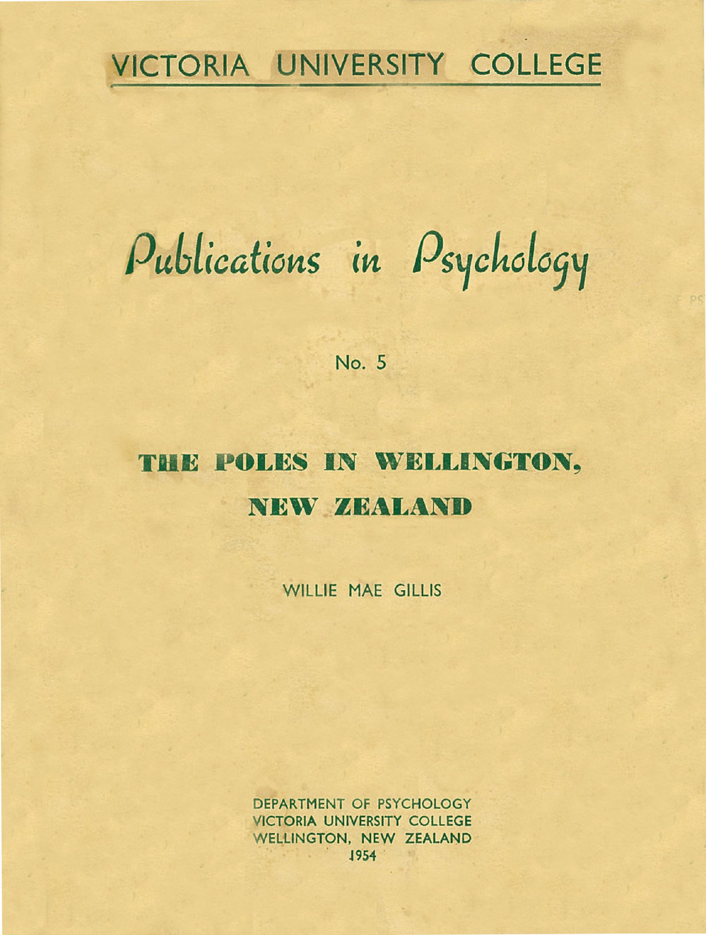 The Poles in Wellington, New Zealand