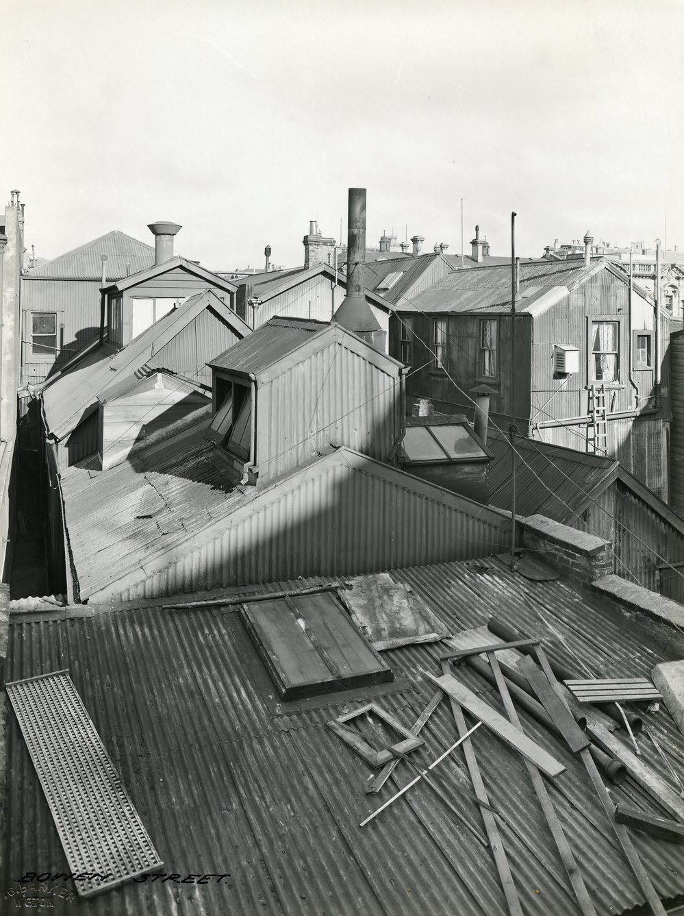 Commercial buildings behind Lambton Quay