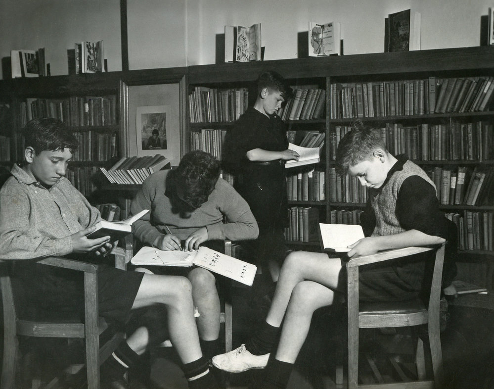 Junior Borrowers at the Central Library 