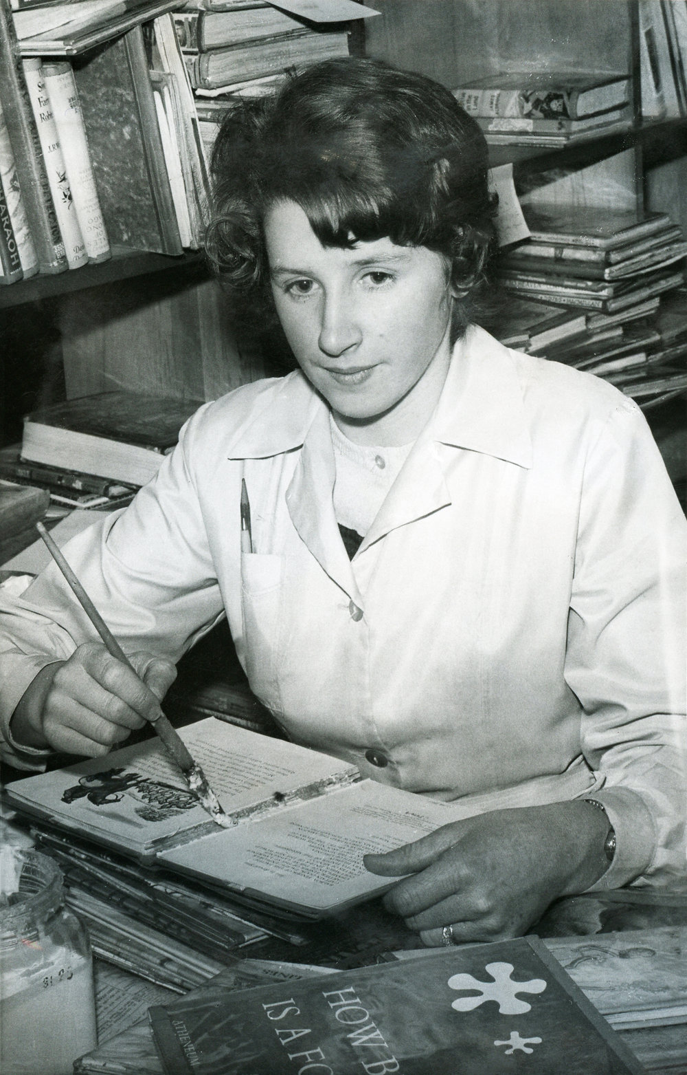 Mending library books