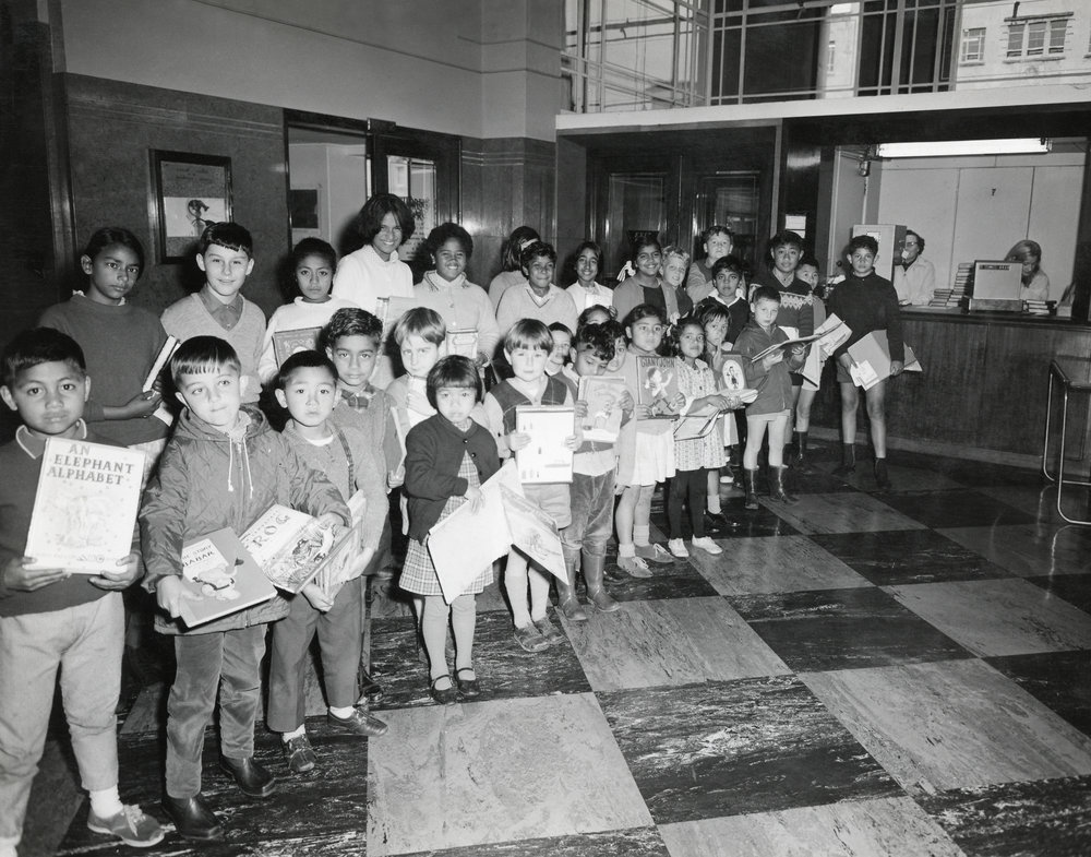 Library school visit