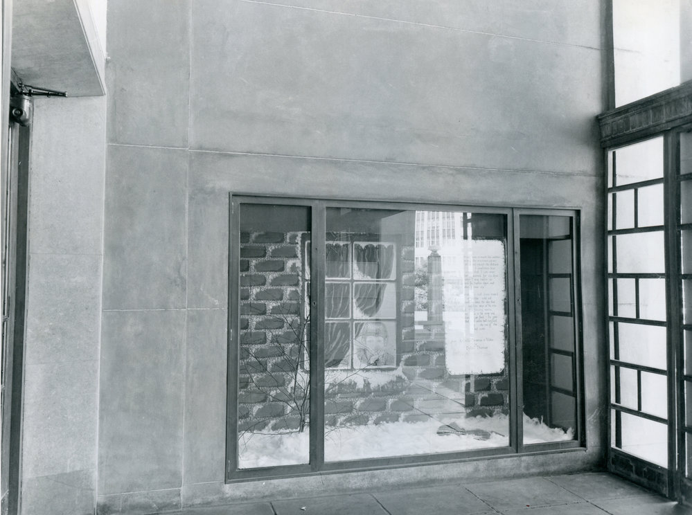 Christmas display, Central Library 