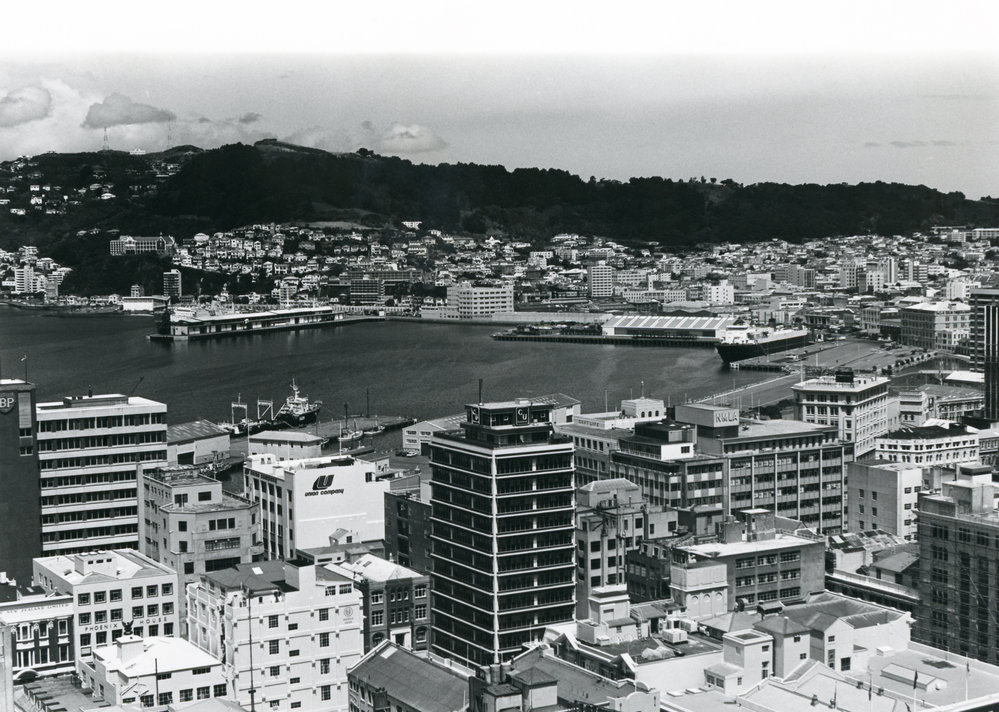 Wellington City and inner harbour