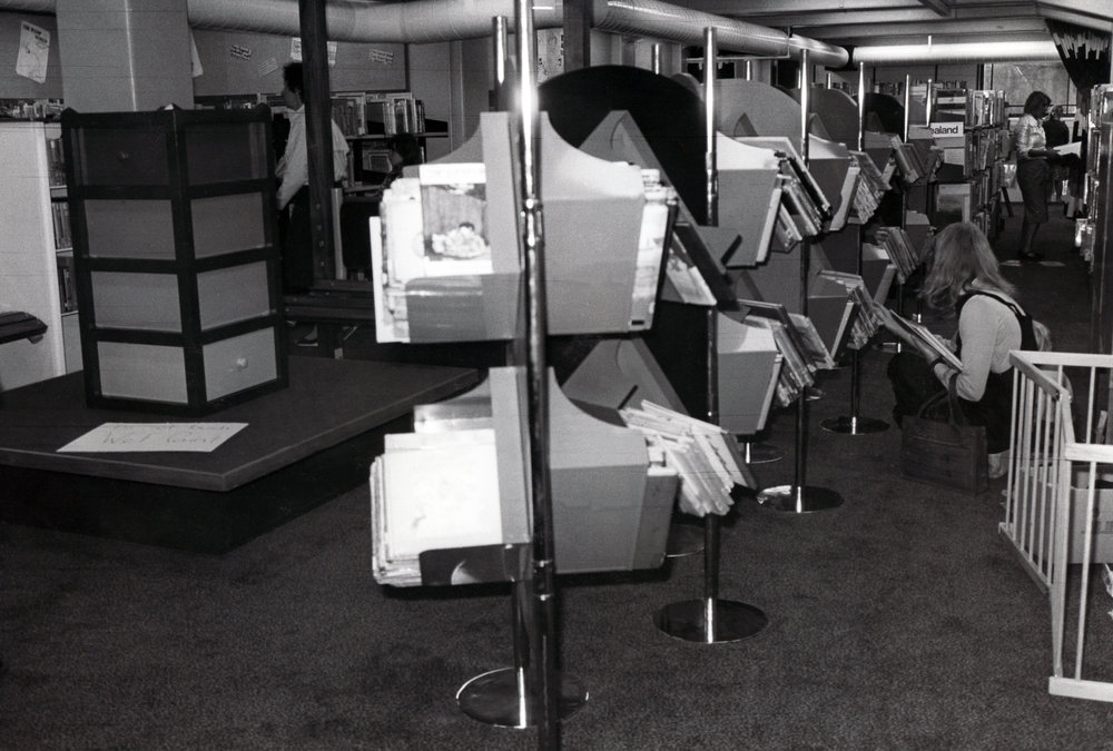 Basement collections, 'old' Central Library 