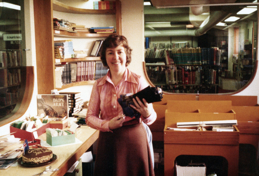 Library staff workroom, Central Public Library