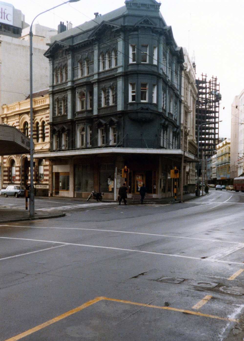 Corner of Lambton Quay and Grey Street