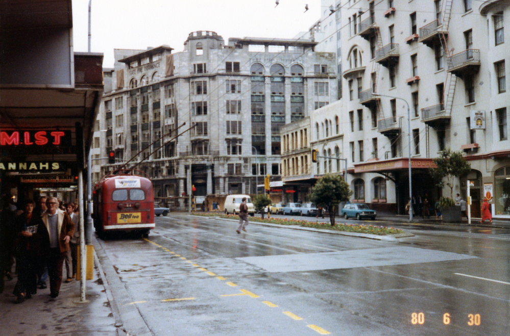 Lambton Quay, 1980