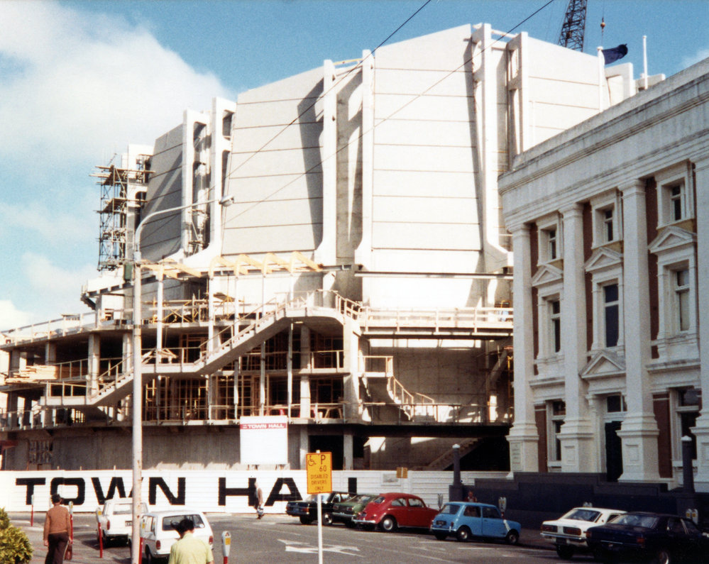Construction of the Michael Fowler Centre 