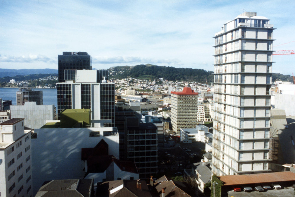 Wellington CBD from The Terrace 