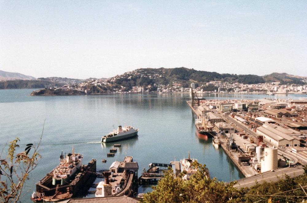 Wellington Harbour and docks 