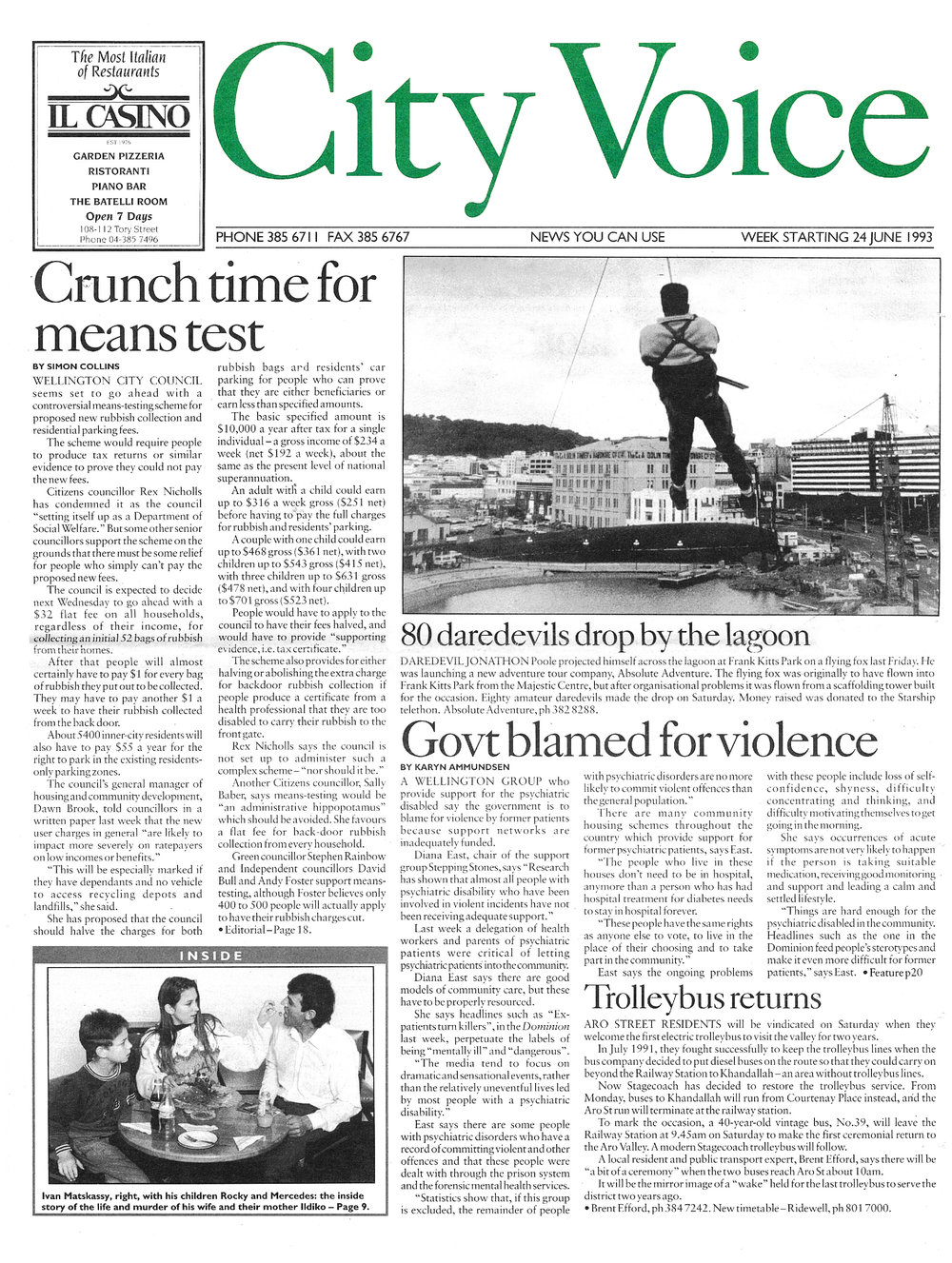 City Voice, 24th June 1993