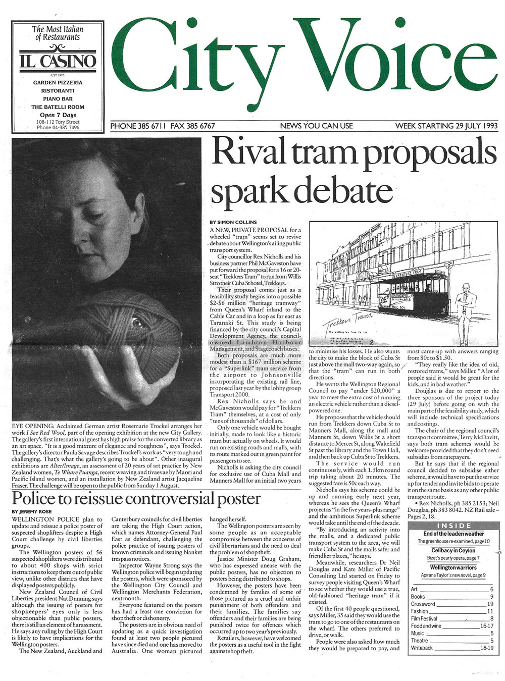 City Voice, 29th July 1993 