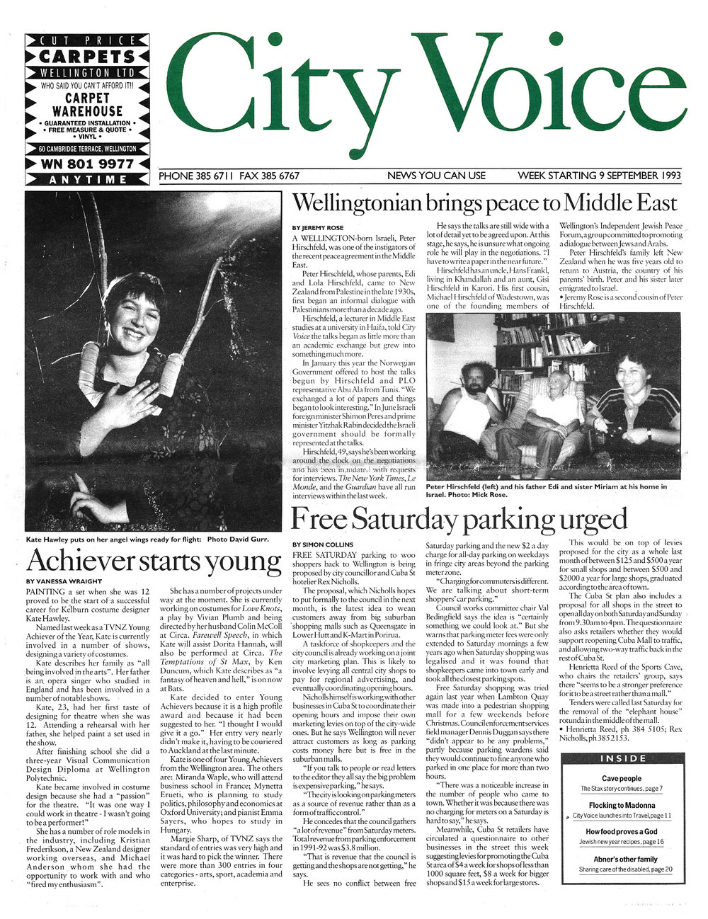 City Voice, 9th September 1993