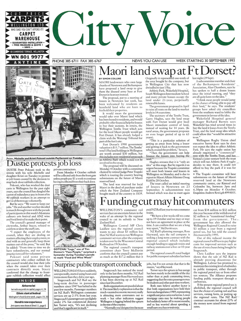 City Voice, 30th September 1993