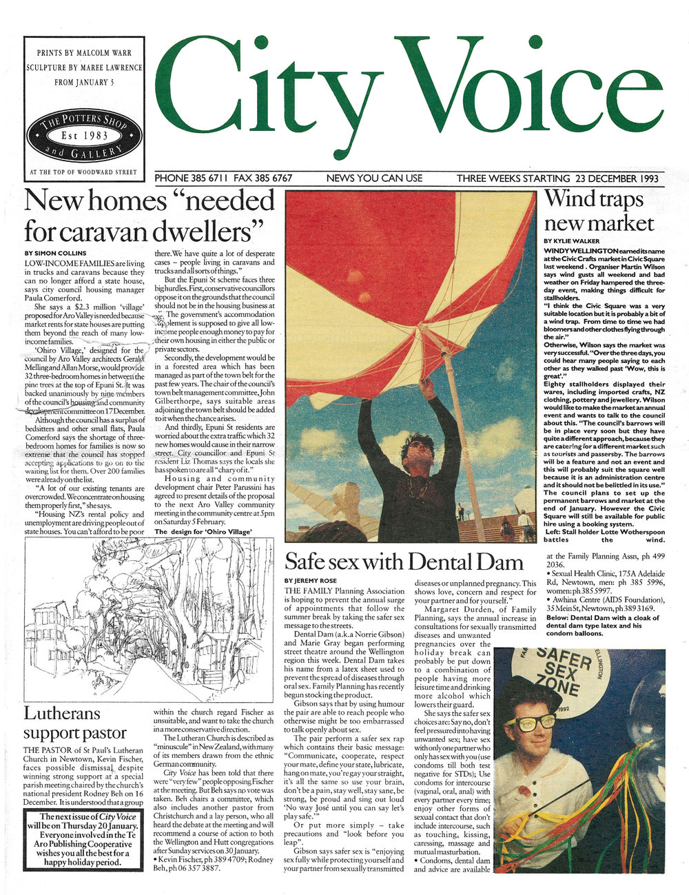 City Voice, 23rd December 1993